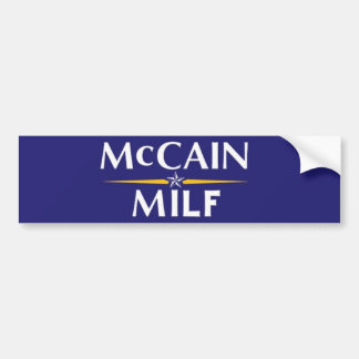 Autocollant De Voiture Vote pour McCain en 2008 !