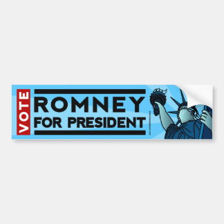 Autocollant De Voiture Vote Romney pour l'adhésif pour pare-chocs du