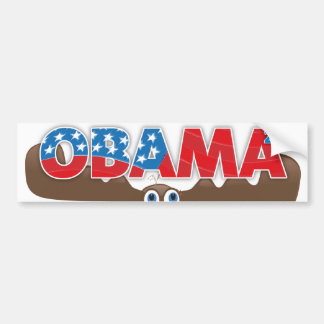 Autocollant De Voiture Votez Obama - Sauvez un orignal !