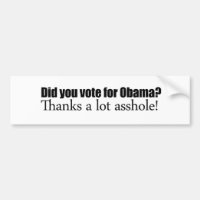 Vous avez voté pour Obama