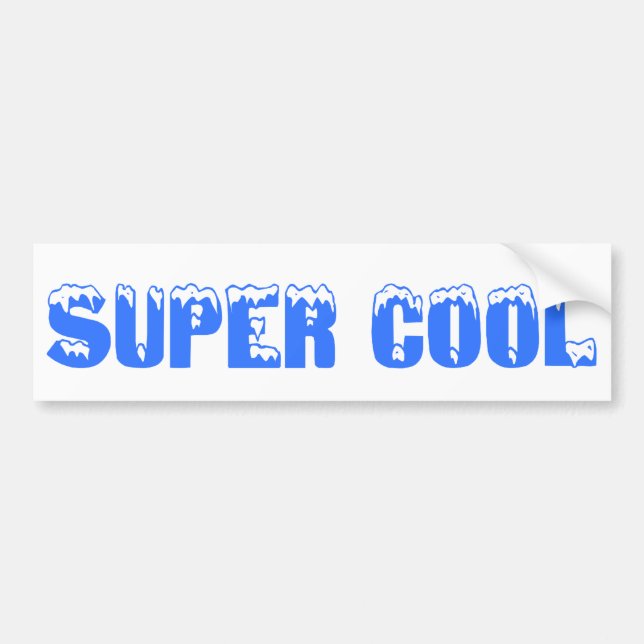 Autocollant De Voiture Vous devriez être cool superbe comme moi (Devant)