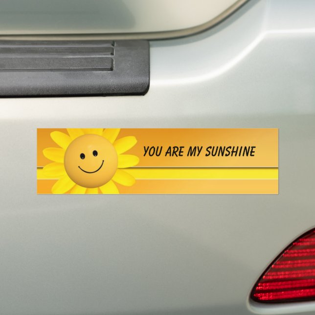 Autocollant De Voiture Vous Êtes Mon Soleil Soleil (En voiture)