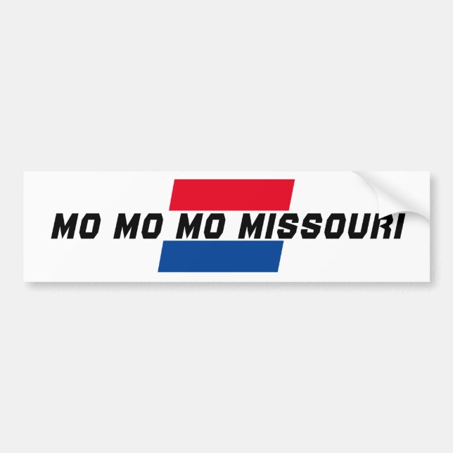 Autocollant De Voiture Voyage vacances MO MO MO MISSOURI drapeau de l'éta (Devant)