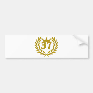 Autocollant De Voiture vrai-laurier-couronne 37