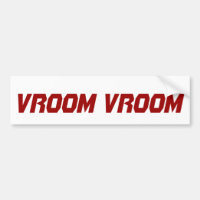 Vroom Vroom adhésif pour pare-chocs