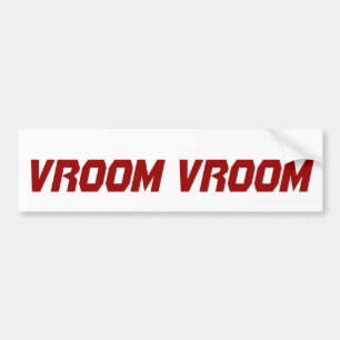 Autocollant De Voiture Vroom Vroom adhésif pour pare-chocs