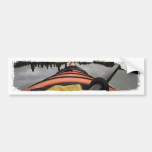 Autocollant De Voiture Vue de mon kayak