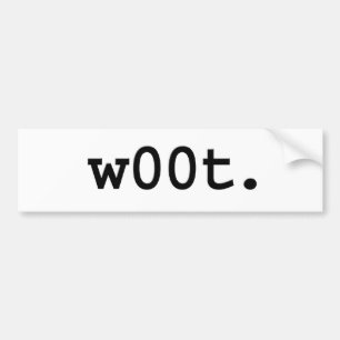 Autocollant De Voiture w00t.