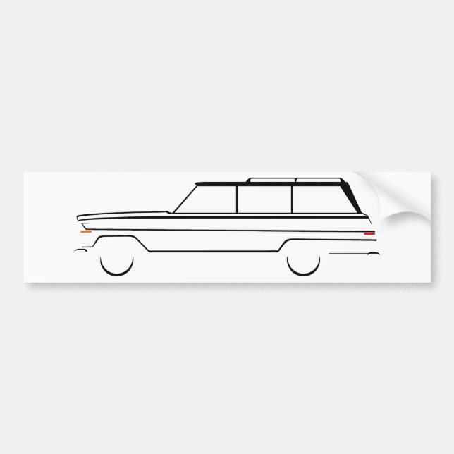 Autocollant De Voiture Wagoneer (Devant)