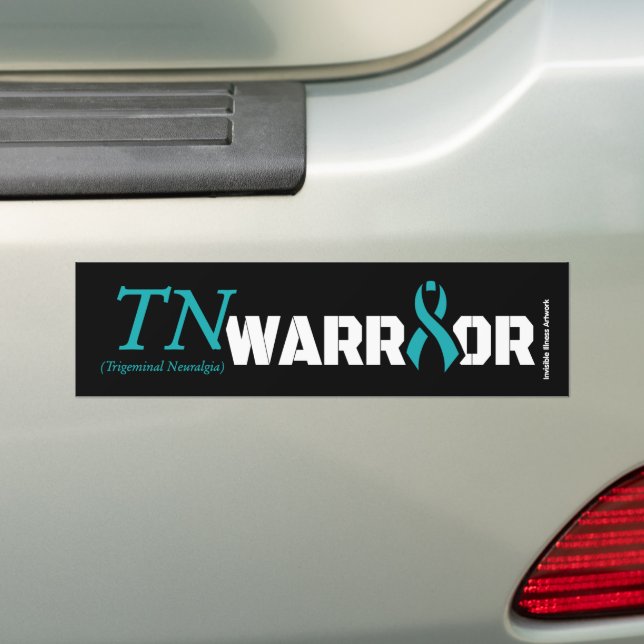 AUTOCOLLANT DE VOITURE WARRIOR...TN (En voiture)
