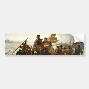 Autocollant De Voiture Washington croisant le Delaware