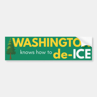 Autocollant De Voiture Washington political bumper sticker