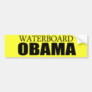 Autocollant De Voiture Waterboard Obama