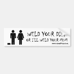 Autocollant De Voiture weld_ur_mum