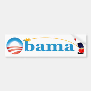 Autocollant De Voiture Whiz sur Obama