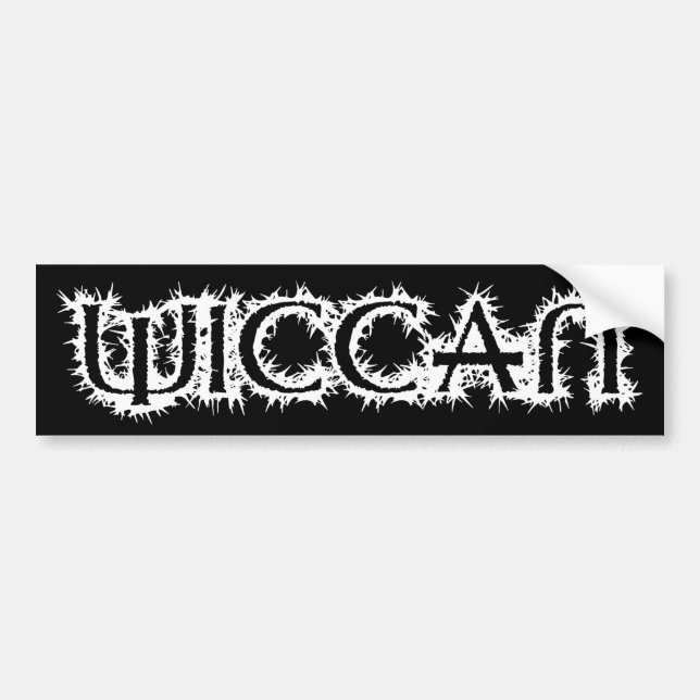 Autocollant De Voiture Wiccan (Devant)