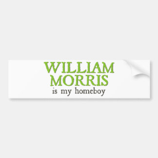 Autocollant De Voiture William Morris est mon Homeboy