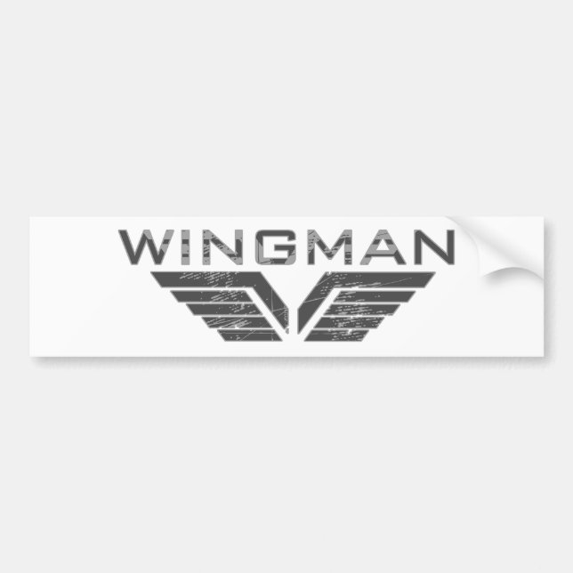 Autocollant De Voiture Wingman (Devant)