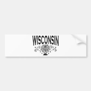 Autocollant De Voiture Wisconsin