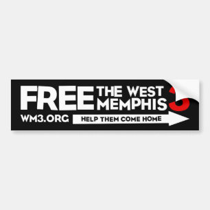 Autocollant De Voiture WM3 AIDEZ-LES à coller de pare-chocs