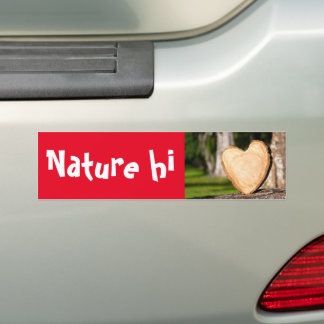 Autocollant De Voiture wooheart bumbumer