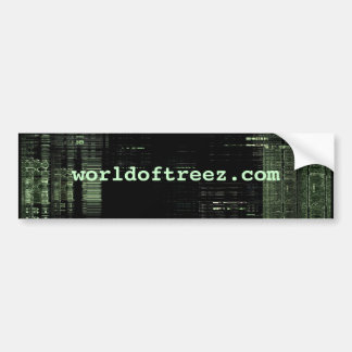 Autocollant De Voiture worldoftreez.com - bumper.sticker
