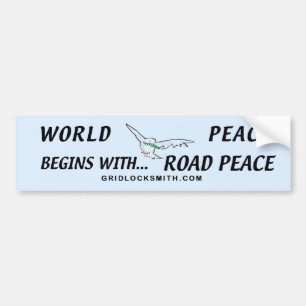 Autocollant De Voiture WORLDPEACEbegins