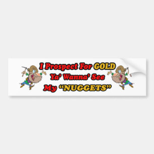 Autocollant De Voiture Ya veulent ' voient mes pépites