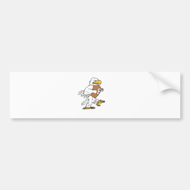 Autocollant De Voiture YAFL Eagles au-dessous de 8 (Devant)