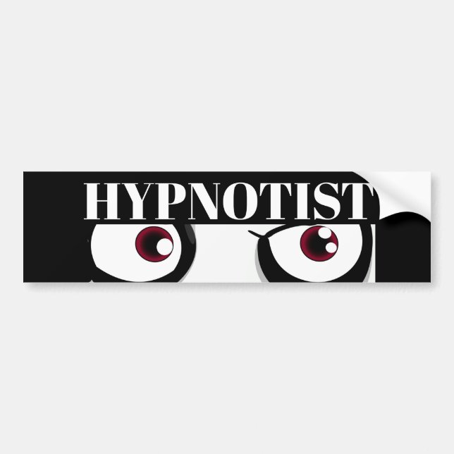 Autocollant De Voiture Yeux hypnotiseurs (Devant)