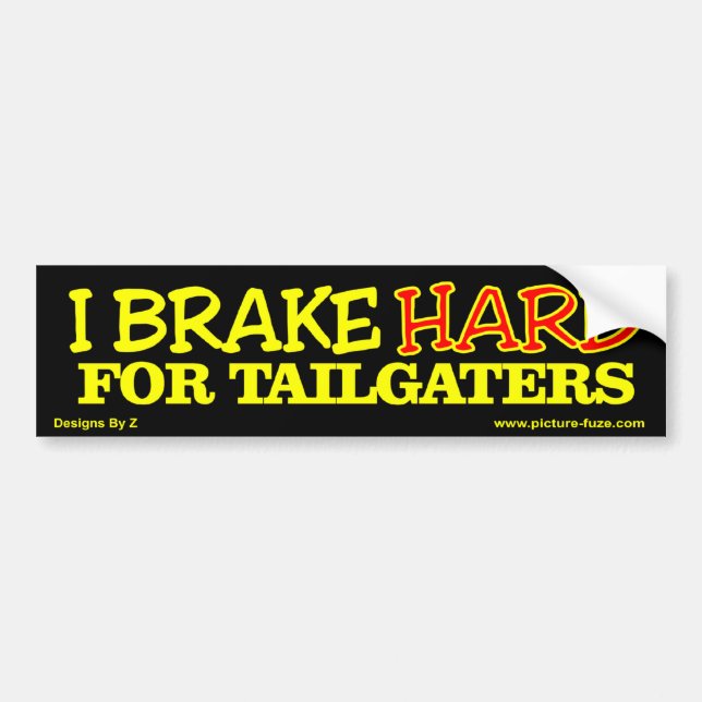 Autocollant De Voiture z Tailgaters BS (Devant)