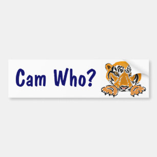 Autocollant De Voiture ZC- came qui ? Tigres Bumpersticker