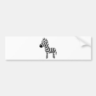Autocollant De Voiture Zèbre mignon