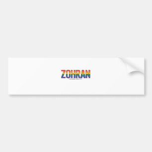 Autocollant De Voiture Zohran Maire de NYC LGBTQ USA Démocrate