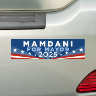 Autocollant De Voiture Zohran Mamdani pour Maire de New York 2025
