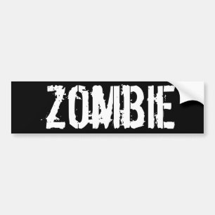 Autocollant De Voiture zombi