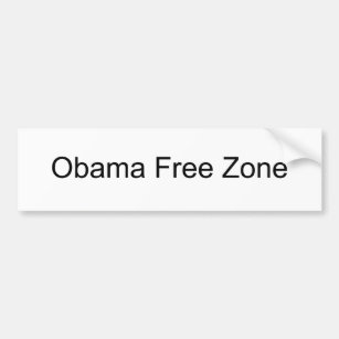 Autocollant De Voiture Zone franche d'Obama