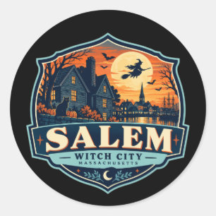 autocollant de voyage salem