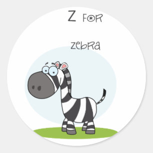 Autocollant de zèbre