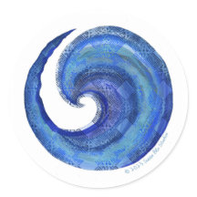 Autocollant d'eau Susea Blu Studios