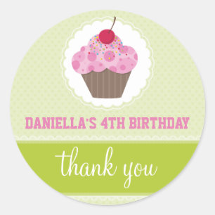 AUTOCOLLANT DÉCORATIF D'ÉVÉNEMENT : : petit gâteau