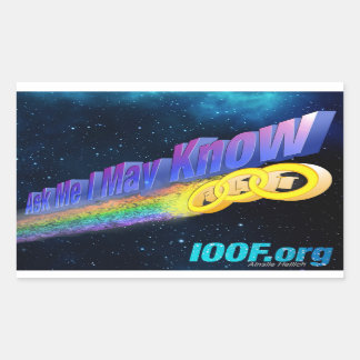 Autocollant "Demandez-moi que je sache"