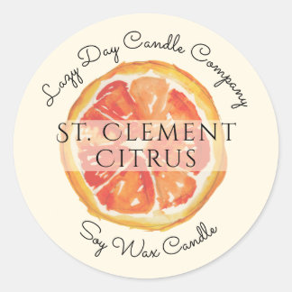 Autocollant d'emballage d'Orange Citron de Fabrica