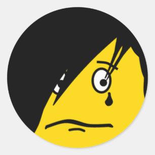 Autocollant d'émoticône