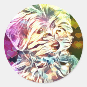 Autocollant d'en cuivre de bébé de Valentine