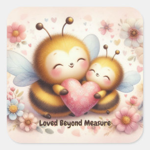 Autocollant d'encouragement de la Saint-Valentin S