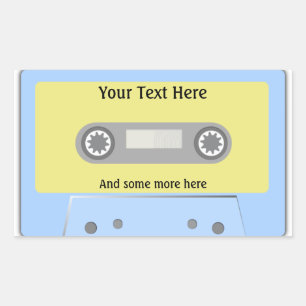 Autocollant d'enregistreur à cassettes