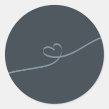 Autocollant d'enveloppe de typographie feuille mod