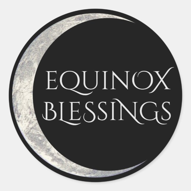 Autocollant des Bénédictions d'Equinox (Devant)