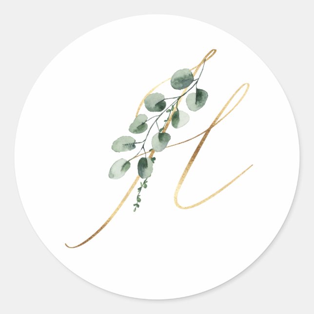 autocollant des initiales des fêtes d'hiver